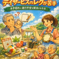 デイサービスのレクが苦手 ネタ切れと進行不安を解消する方法
