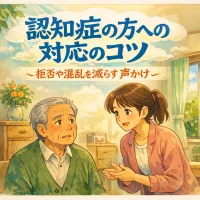 認知症の方への対応のコツ 拒否や混乱を減らす声かけ