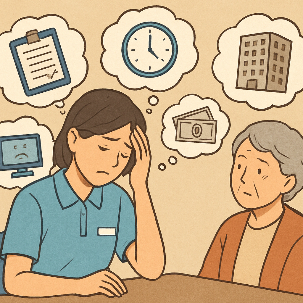 介護職を辞めたい理由トップ5（よくある傾向）