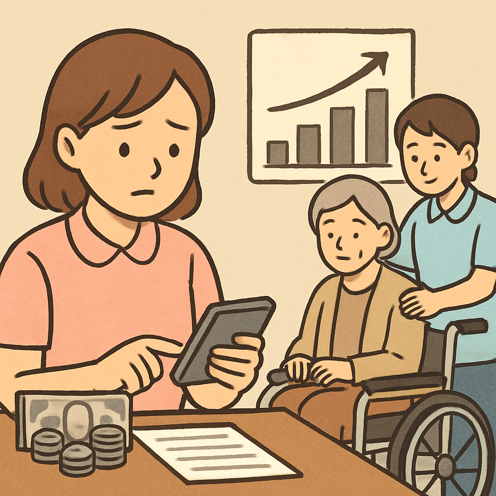 介護職1年目の給料はいくら？額面と手取りの目安